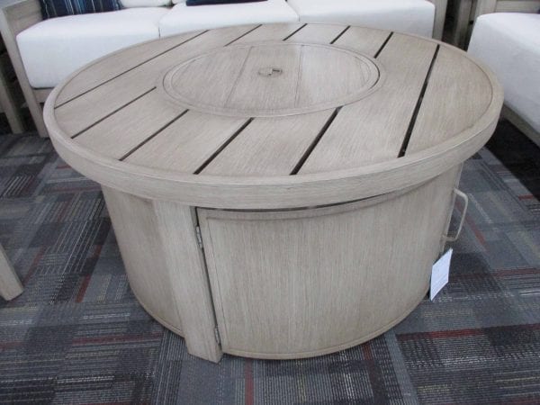 round firepit table