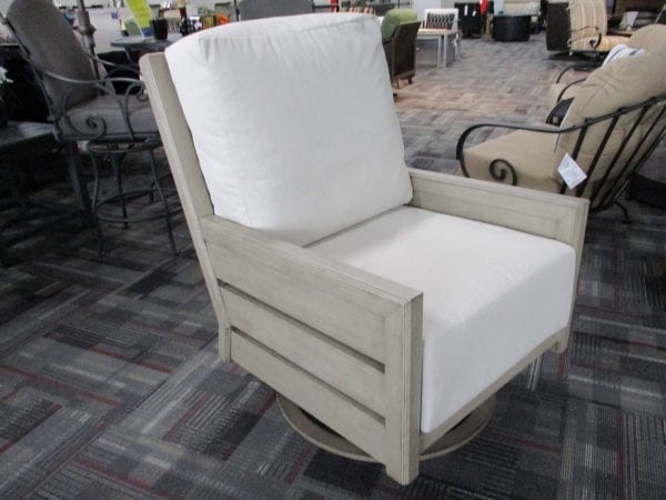 outdoor swivel rocking chair