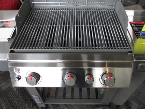 Close Up of Open Grill